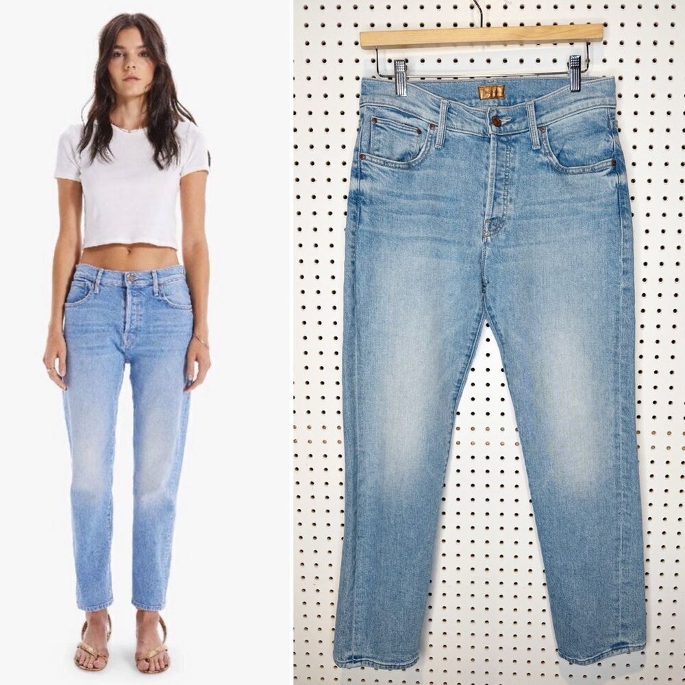 MOTHER | The Scrapper Ankle Jeans‎ in Camera Obscura Light Wash Sz. 25